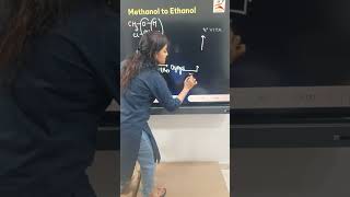 Methanol to Ethanol Chemistry organicchemistry [upl. by Ulah]