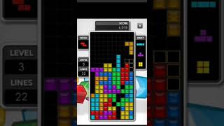 Tetris game play  axelerated [upl. by Synned134]