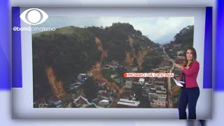 Veja o antes e o depois do Morro da Oficina local mais atingido pelas chuvas em Petrópolis Shorts [upl. by Carmina492]