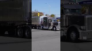 2024 Peterbilt 389 🤟COBRA Aluminum End Dump Trailer Intersection Speed shorts [upl. by Jaala]