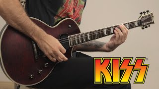 Kiss  I Stole Your Love GUITAR COVER  TABS [upl. by Nygem38]