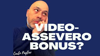 Videoasseverazione Bonus edilizi questioni aperte [upl. by Fi505]