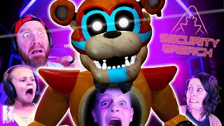 Security Breach FNAF Try Not to Jump Challenge KCITY GAMING [upl. by Ahsiniuq]