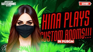 PUBG MOBILE LIVE UC CUSTOM ROOMS PAKISTAN  PUBG CUSTOM ROOM LIVE  HINA PLAYS [upl. by Elicec]