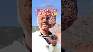 Jenius cara sembunyainya 🤔 faktaunik shortvideo feed shortsfeed respect motivation funny [upl. by Dniren]