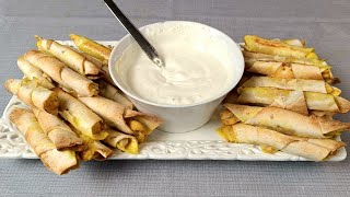 Crispy chicken taquitos  Easy recipe [upl. by Margetts]