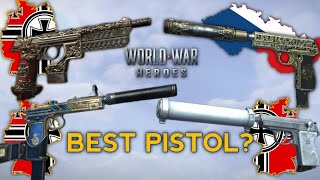 World War Heroes Top 4 Pistols 🔥 Whice One Is The Best [upl. by Cheke622]