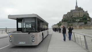 Mont SaintMichel Bus double cabine [upl. by Nalat]