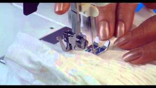 22 smoking stitch gathering Usha Janome Style Maker Series [upl. by Halimak461]