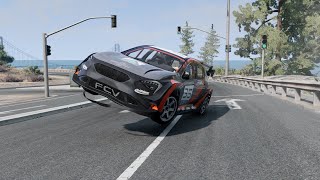 Insane Rally Crashes in BeamNG Drive 5  Drive and Destroy [upl. by Yasnil]