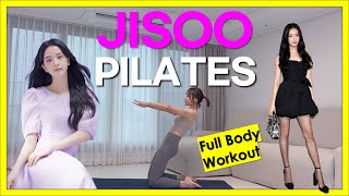 BLACKPINK INSPIRED PILATES WORKOUT  Workout Like Jisoo [upl. by Zillah619]