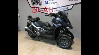 Kymco CV 3 550i  Matt Blau [upl. by Benjy11]