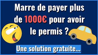 Comment payer son permis de conduire gratuitement [upl. by Prud841]