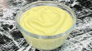 MAYONNAISE SANS HUILE 👩🏻‍🍳 Découvrez cette nouvelle façon de préparer une mayonnaise [upl. by Herstein]