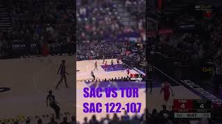 TOR vs SAC STEAL TRANSITION QUICK BITES [upl. by Berns]