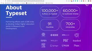 Writing of research papers for WOS Scopus indexed journal Conference papers using TYPESET TOOL [upl. by Pritchard]
