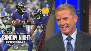 NFL Week 14 recap Ravens top Rams in big OT win Chiefs fall to Bills  FNIA  NFL on NBC [upl. by Rehteh923]