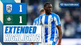 EXTENDED HIGHLIGHTS  Huddersfield Town 11 Plymouth Argyle [upl. by Jasper628]