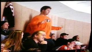 Shawn Hill The Philadelphia Flyers Dancing Guy [upl. by Sassan364]