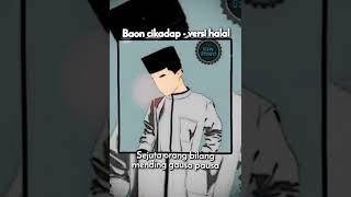 baon cikadap halal liriklagu djviral stayhalal [upl. by Nicholas]