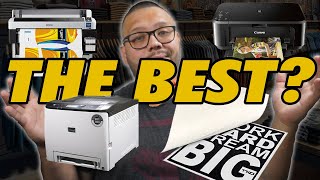 The Best TShirt Printers WATCH BEFORE YOU BUY [upl. by Yeffej]