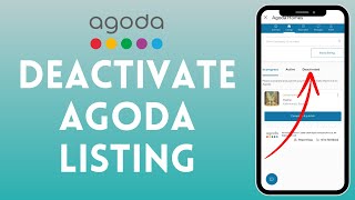 How to Deactivate Agoda Listing  Remove Your Property from Agoda 2024 [upl. by Asyram]