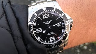 Longines HydroConquest 41mm Automatic Pros amp Cons [upl. by Drageruaeb]