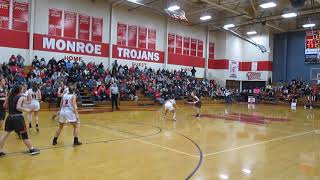 Bedford vs Monroe District girls basketball [upl. by Boykins]