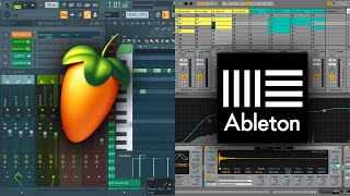 FL STUDIO quotPROquot TRIES ABLETON [upl. by Nnayt]