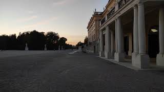 Schloss Schönbrunn Gloriette Park Winter Wien Tourist attraction Vienna Austria [upl. by Aneda]