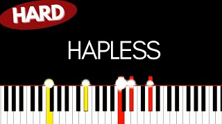 TODD CARLON  Hapless  Hard Piano tutorial [upl. by Enicnarf]