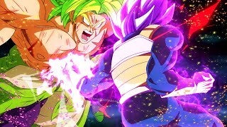 Hakaishin Vegeta Vs Broly Dragon Ball Super Animation Sprite Battle [upl. by Pfister]