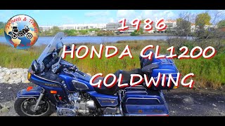 Honda GL1200 Goldwing  year 1986 [upl. by Hallie975]