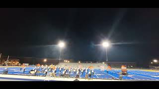 Itawamba Agricultural High school marching band Tupelo 101224 [upl. by Enytsirk555]