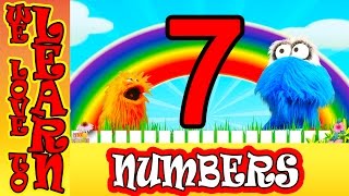 We Love To Count Numbers Learning the Number 7 For Toddlers Kids Video [upl. by Grimaldi]