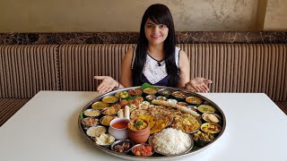 Mumbai Food  Biggest Thali [upl. by Annayram504]