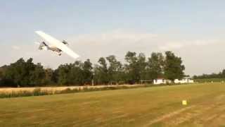 Crash of an ULM takeoff in France [upl. by Idaline]