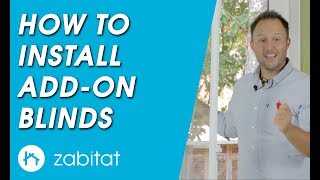 How to Install ODL AddOn Blinds for Flush Framed Doors [upl. by Ylagam688]