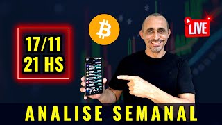 🔥 Bitcoin SEMANAL 1711 Mercado Indica Explosão 🚀📊 NotíciasCripto [upl. by Karr]