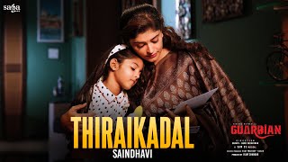 Thiraikadal song Official Video  Hansika Motwani  Saindhavi  Sam CS  Guardian Tamil Movie 2024 [upl. by Mayda]