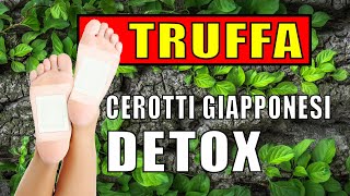 La TRUFFA dei CEROTTI GIAPPONESI DETOX che ELIMINANO LE TOSSINE [upl. by Missie]