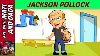 Art with Mati and Dada – Jackson Pollock  Kids Animated Short Stories in English [upl. by Aleet]