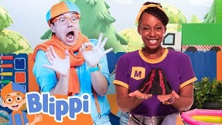 Play Hot or Cold with Blippi and Meekah  Blippis Playdate  Educational Videos for Kids [upl. by Atiral]