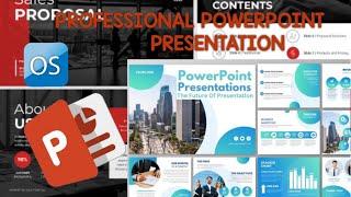 Professional PowerPoint Presentation on Operating System  OS Basics amp Functions Explained [upl. by Ruhtracam]