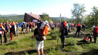 Fjällräven Classic 2011  Start in Nikkaluokta [upl. by Allemahs]