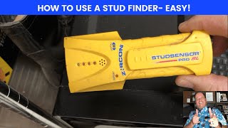 😳How to Use a Stud Finder Updated for 2022 [upl. by Lanam]