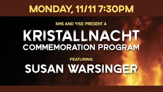 2024 Kristallnacht Commemoration [upl. by Cyrilla]