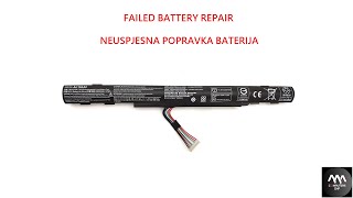 FAILED BATTERY REPAIR  NEUSPJESNA POPRAVKA BATERIJA [upl. by Imik]