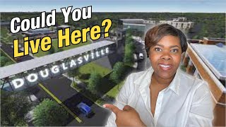 Driving Tour Experience Living in Douglasville GA  The Perfect Atlanta Suburb  Living in Atlanta [upl. by Irallih]