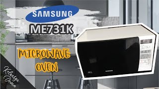 Unboxing  Mengeluarkan dari Kardus Samsung Microwave Oven ME731K Oven Masa Kini [upl. by Aetnahs]